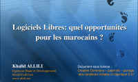 Logiciels libres quel opportunitès pour les marocains Logiciels libres quel opportunitès pour les marocains